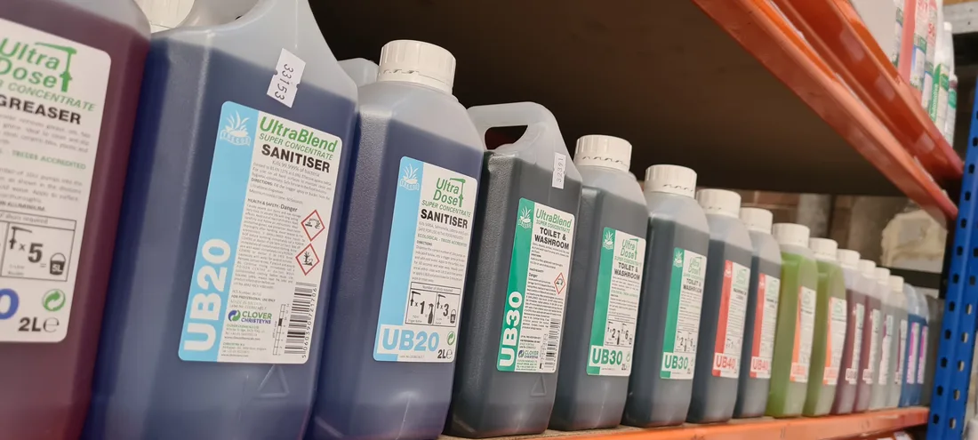 Professional cleaning chemicals